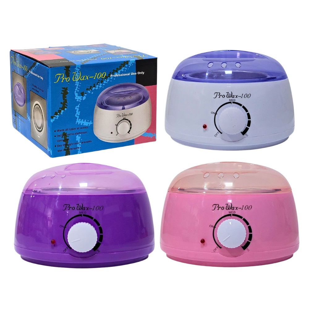 MAQUINA OLLA CALENTADORA DE CERA PARA DEPILAR, CALIENTA TODO TIPO DE CERA PRO-WAX100