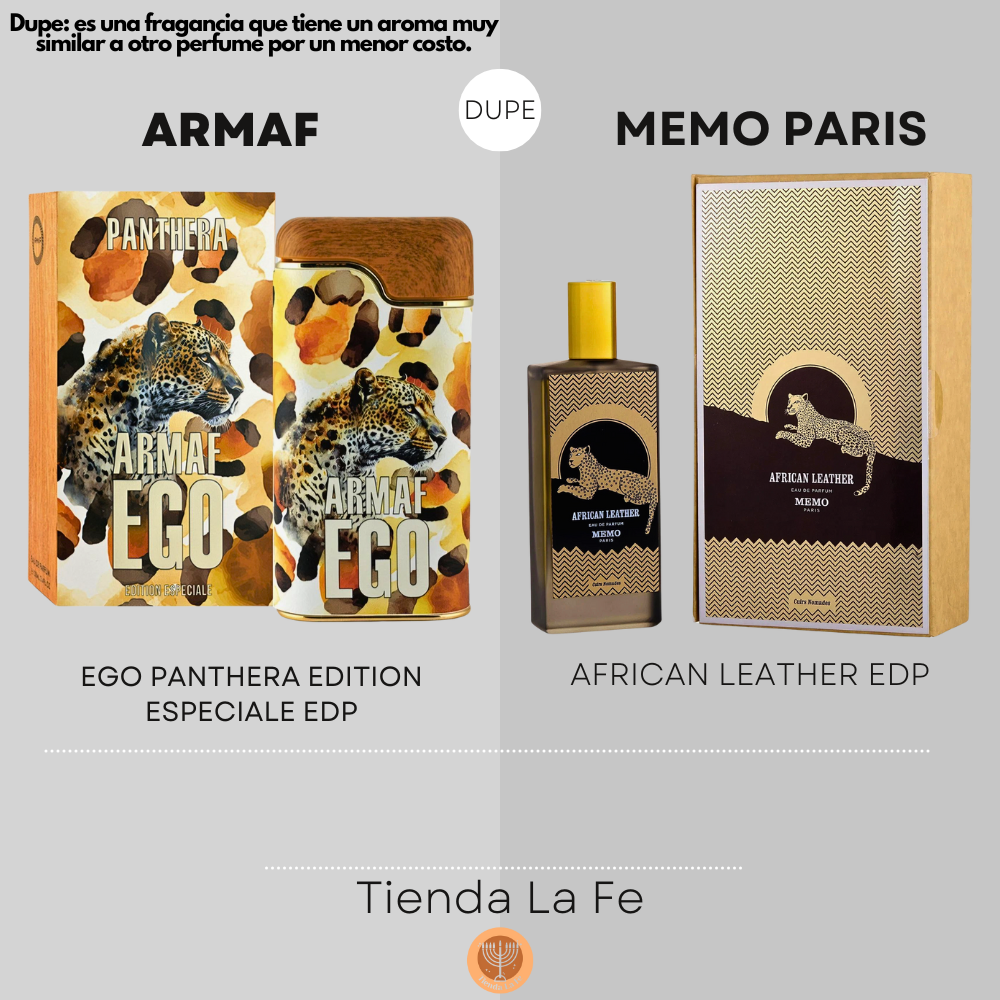 ARMAF EGO PANTHERA EDITION ESPECIALE EDP 100ML (U) (DUPE MEMO PARIS AFRICAN LEATHER EDP)