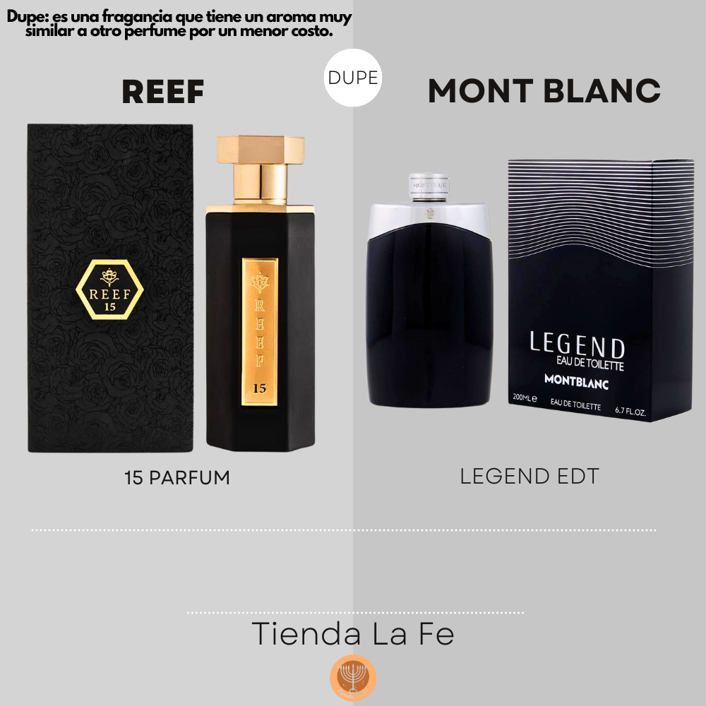 REEF 15 PARFUM 100ML (U) (DUPE MONT BLANC LEGEND EDT)