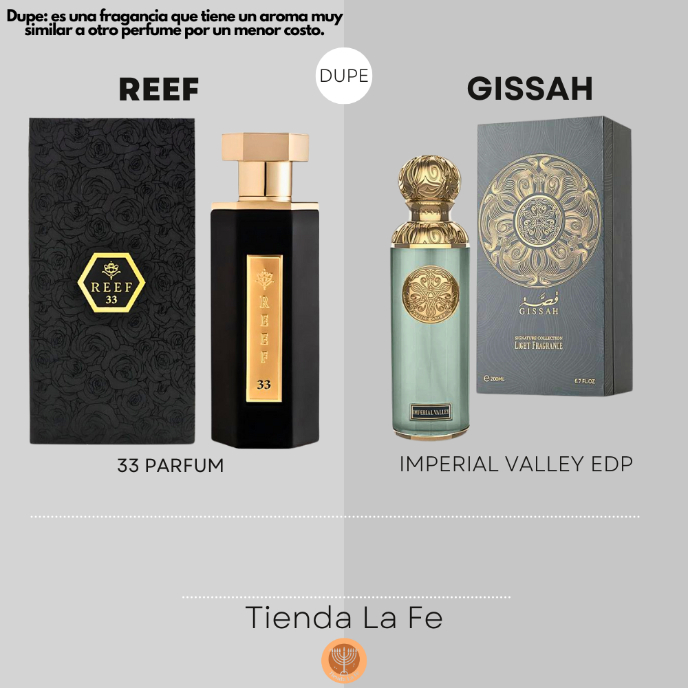 REEF 33 PARFUM 100ML (U) (DUPE GISSAH IMPERIAL VALLEY EDP)
