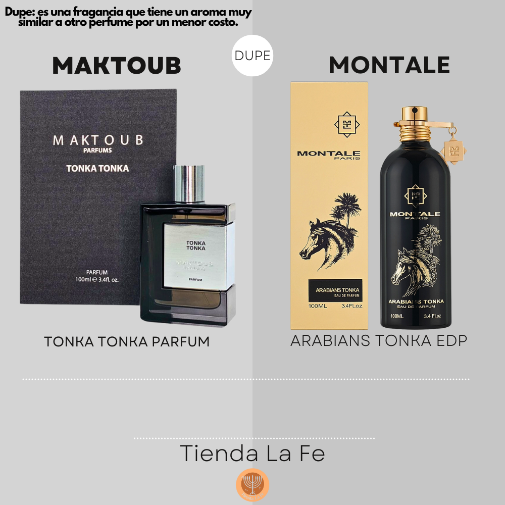 TESTER MAKTOUB TONKA TONKA PARFUM 100ML (U) (DUPE MONTALE ARABIANS TONKA EDP)