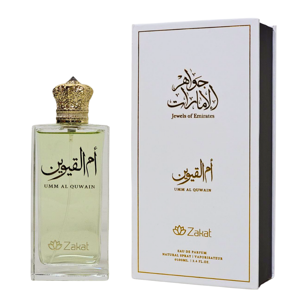 ZAKAT UMM AL QUWAIN JEWELS OF EMIRATES EDP 100ML (U) (DUPE BOND NO 9 GREENWICH VILLAGE EDP)