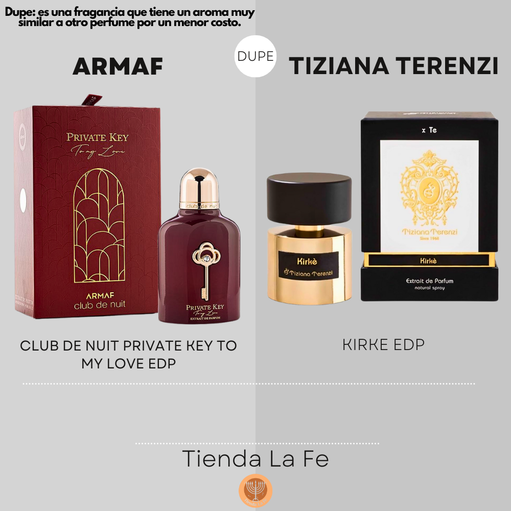ARMAF CLUB DE NUIT PRIVATE KEY TO MY LOVE EDP 100ML (U) (DUPE TIZIANA TERENZI KIRKE EDP)