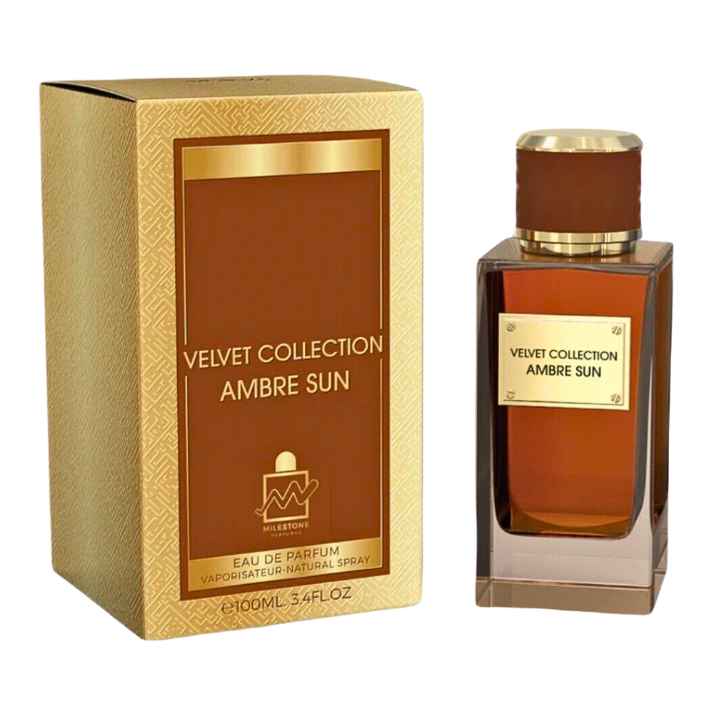 MILESTONE VELVET COLLECTION AMBRE SUN EDP 100ML (U) (DUPE DOLCE & GABBANA VELVET AMBER SUN EDP)
