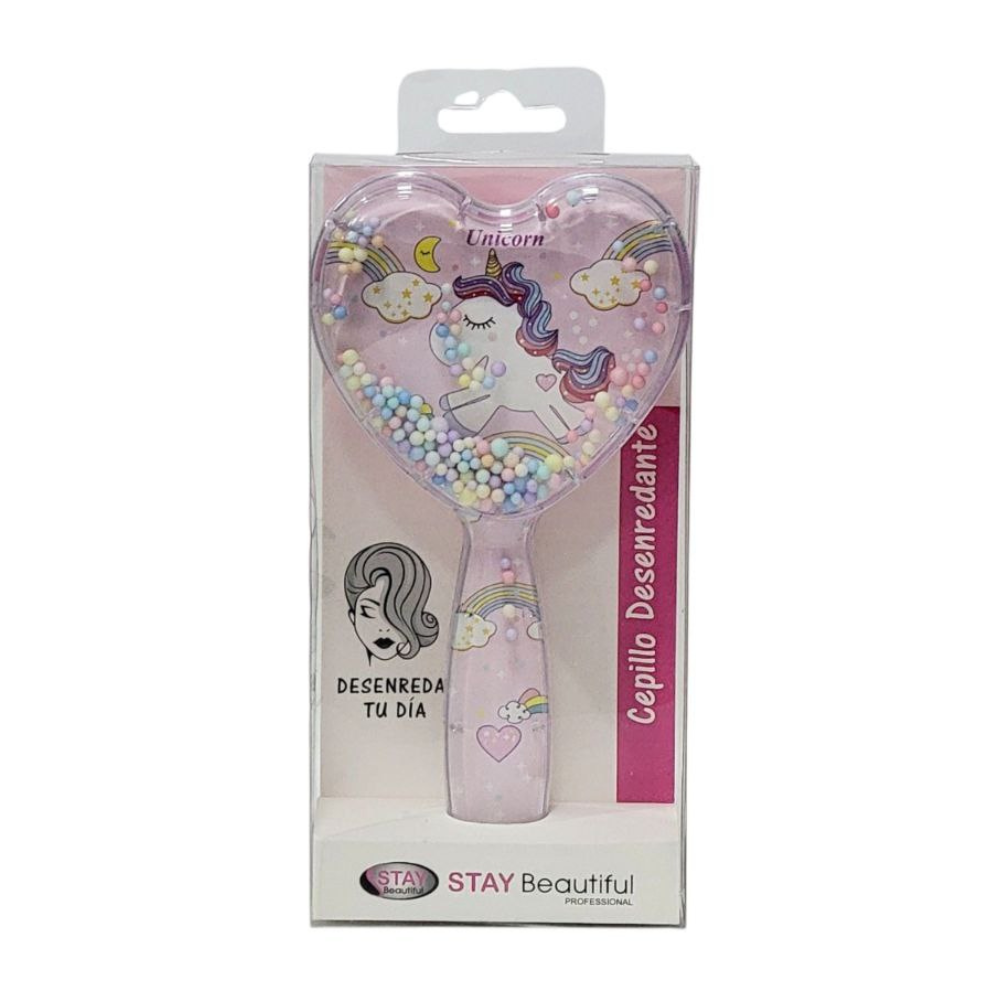 CEPILLO PARA EL CABELLO DISEÑO DE CORAZON STAY BEAUTIFUL PROFESSIONAL