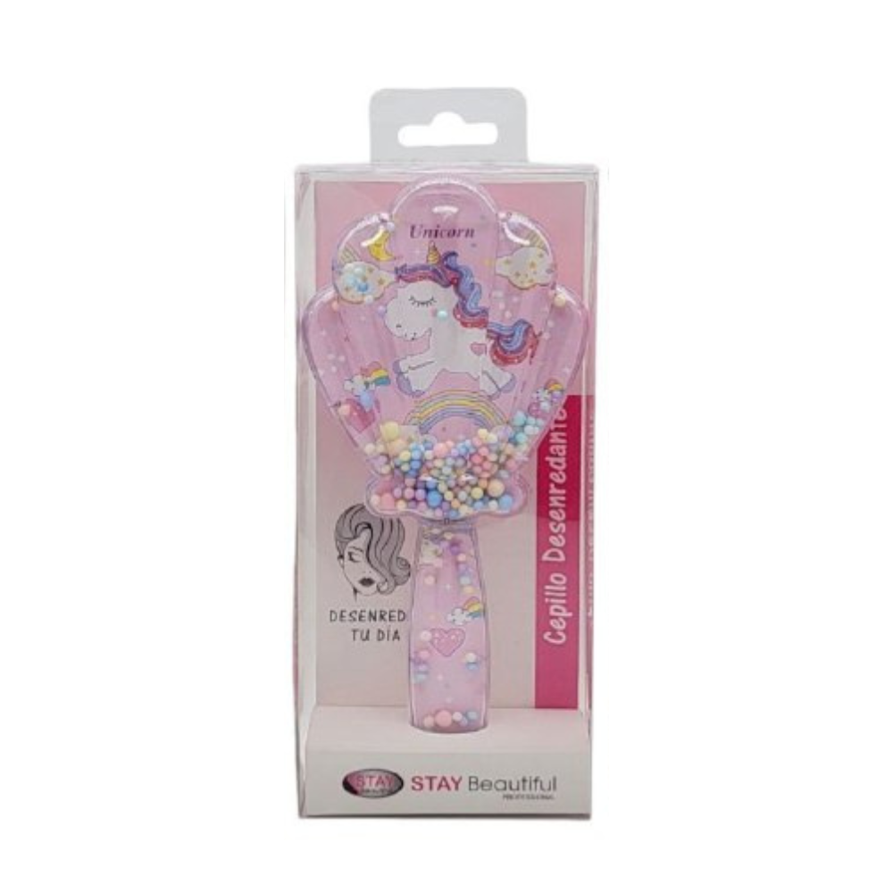 PEINE PARA EL CABELLO PARA DISEÑO DE CONCHA STAY BEAUTIFUL 4 COLORES