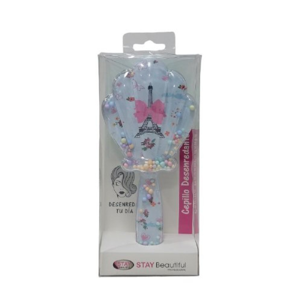 PEINE PARA EL CABELLO PARA DISEÑO DE CONCHA STAY BEAUTIFUL 4 COLORES