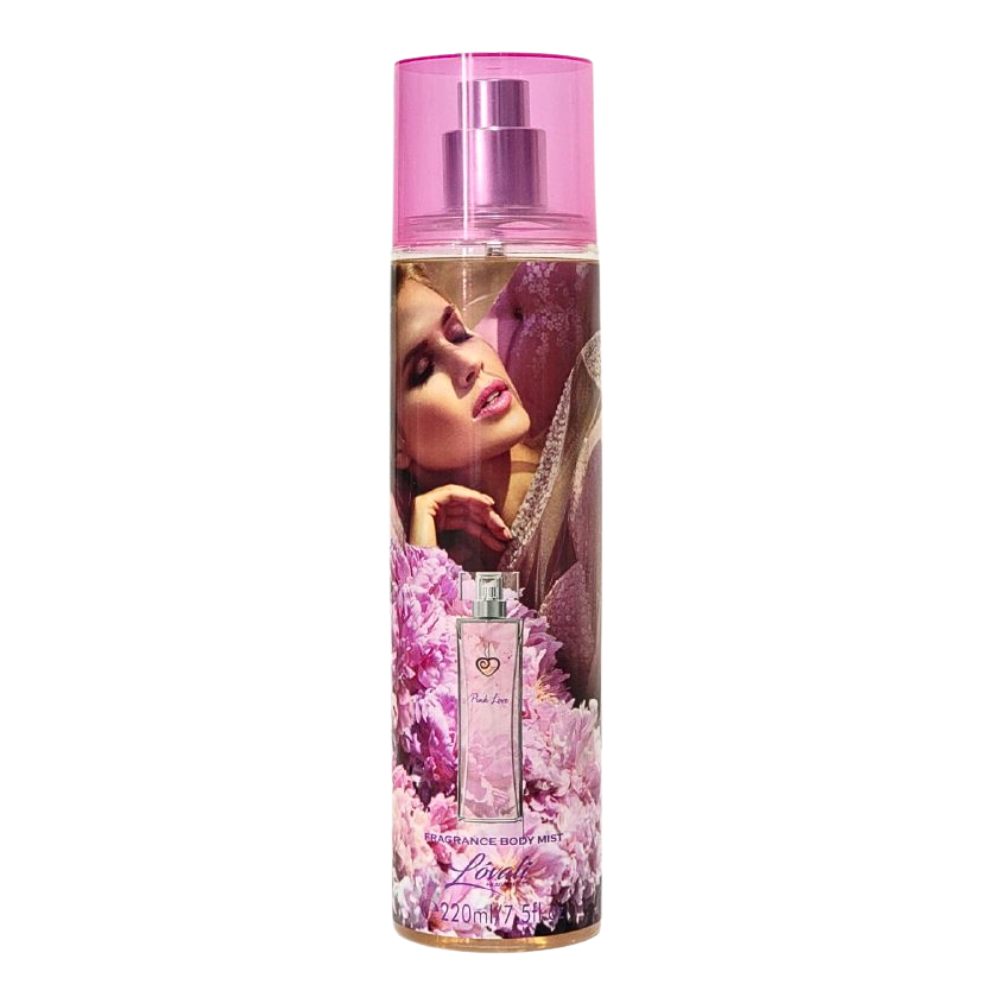 SPLASH LOVALI PINK LOVE 220ML (M) (DUPE EFOILA PURE LOVE EDP 100ML)
