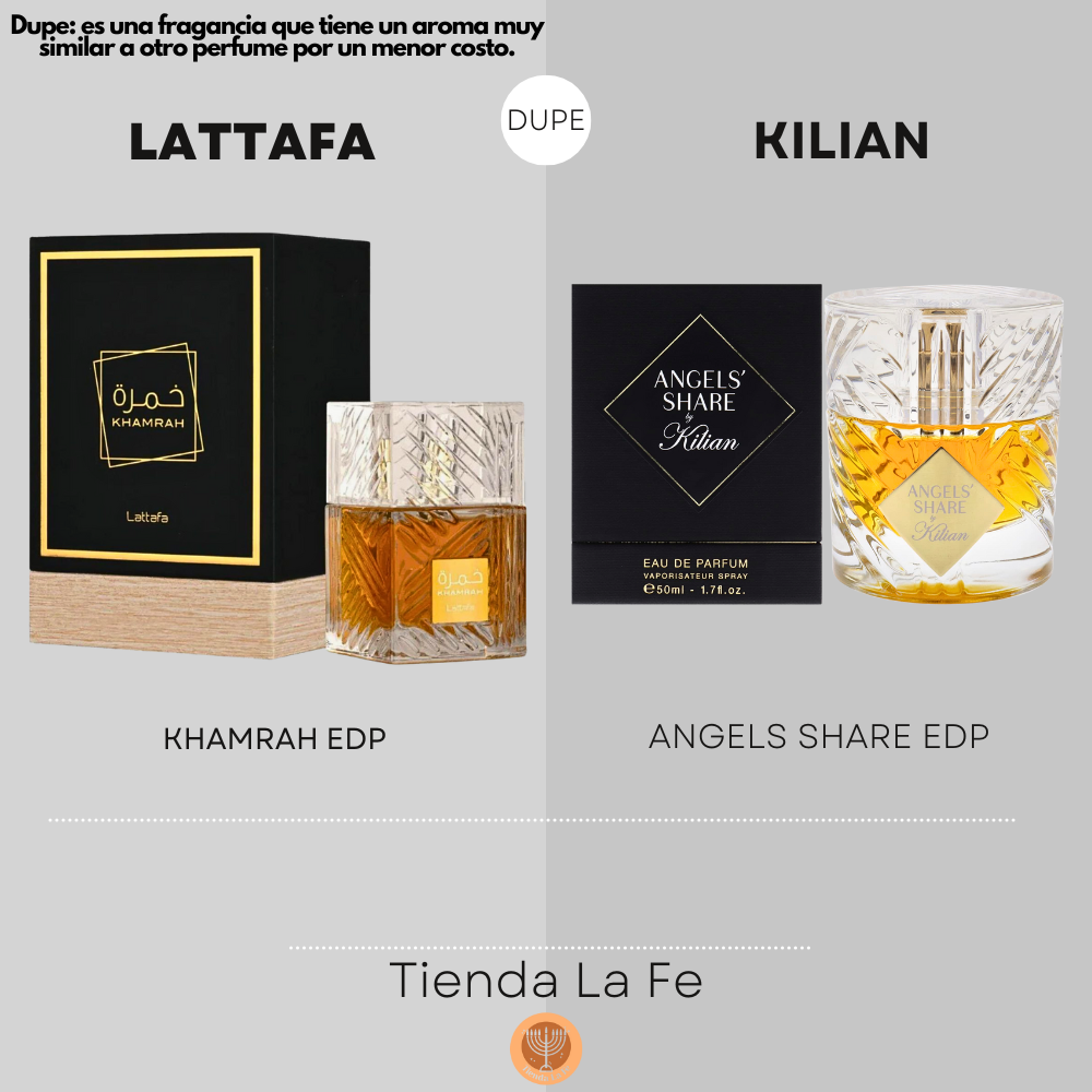 LATTAFA KHAMRAH EDP 100ML (U) (DUPE KILIAN ANGELS SHARE EDP)