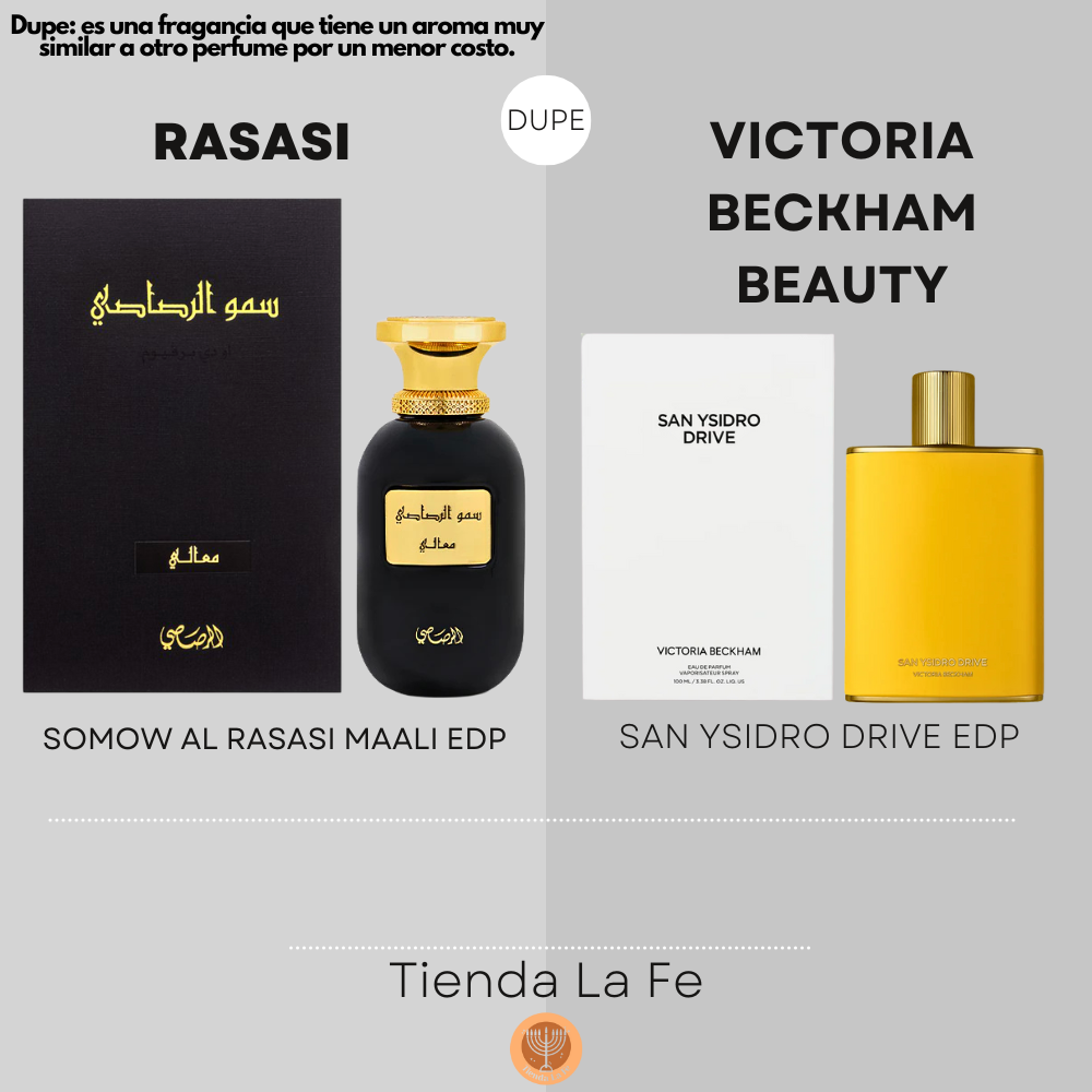 RASASI SOMOW AL RASASI MAALI EDP 100ML (U) (DUPE VICTORIA BECKHAM BEAUTY SAN YSIDRO DRIVE EDP)