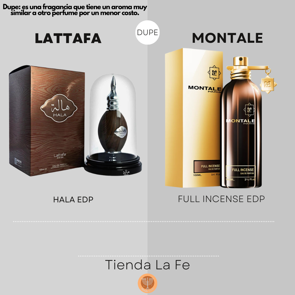LATTAFA HALA EDP 100ML (U) (DUPE MONTALE FULL INCENSE EDP)
