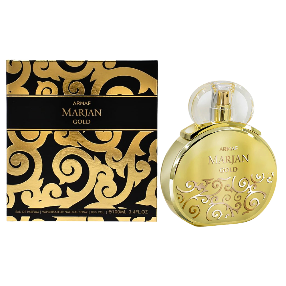 ARMAF MARJAN GOLD EDP 100ML (U) (DUPE BYREDO BLACK SAFFRON EDP)