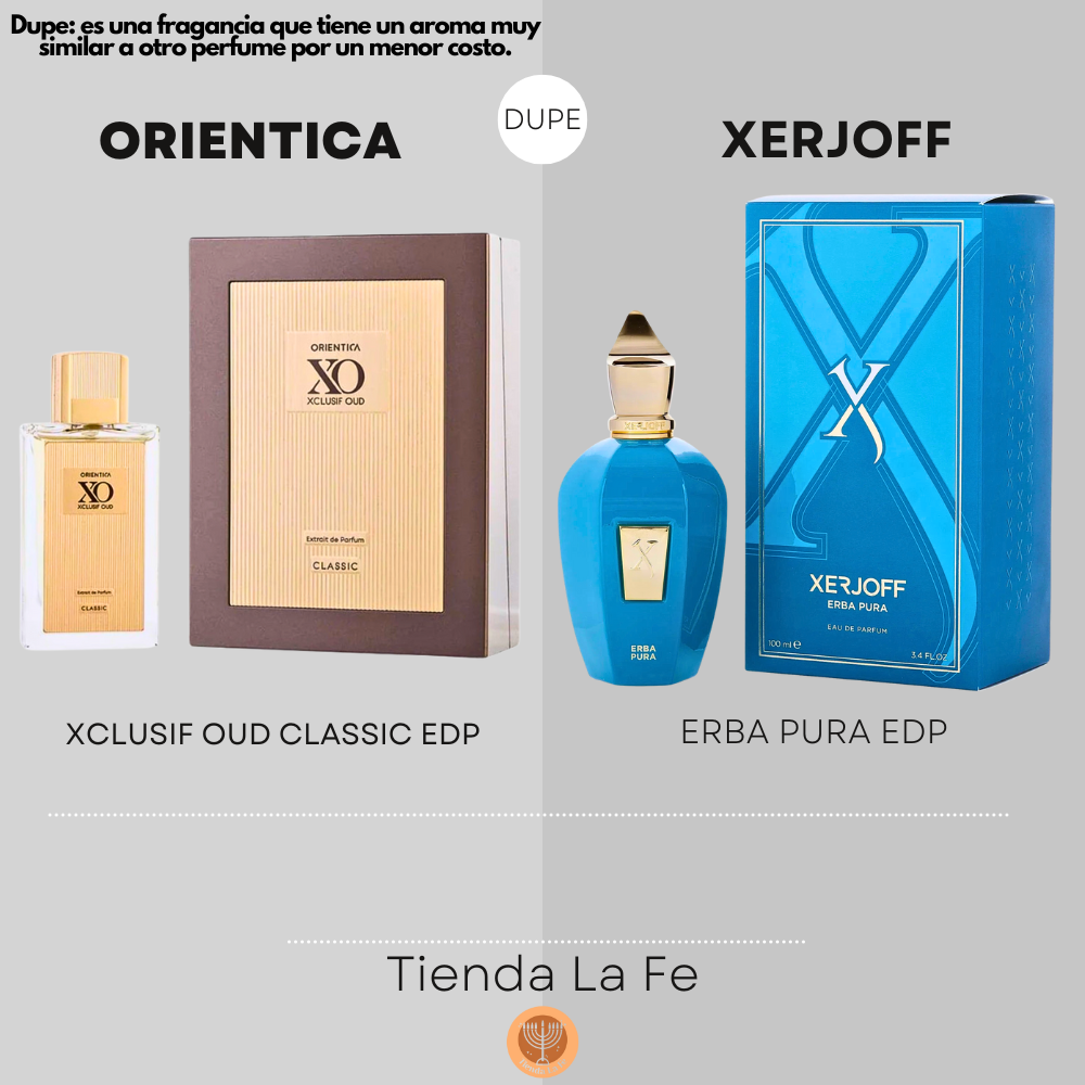 ORIENTICA XCLUSIF OUD CLASSIC EDP 60ML (U) (DUPE XERJOFF ERBA PURA EDP)