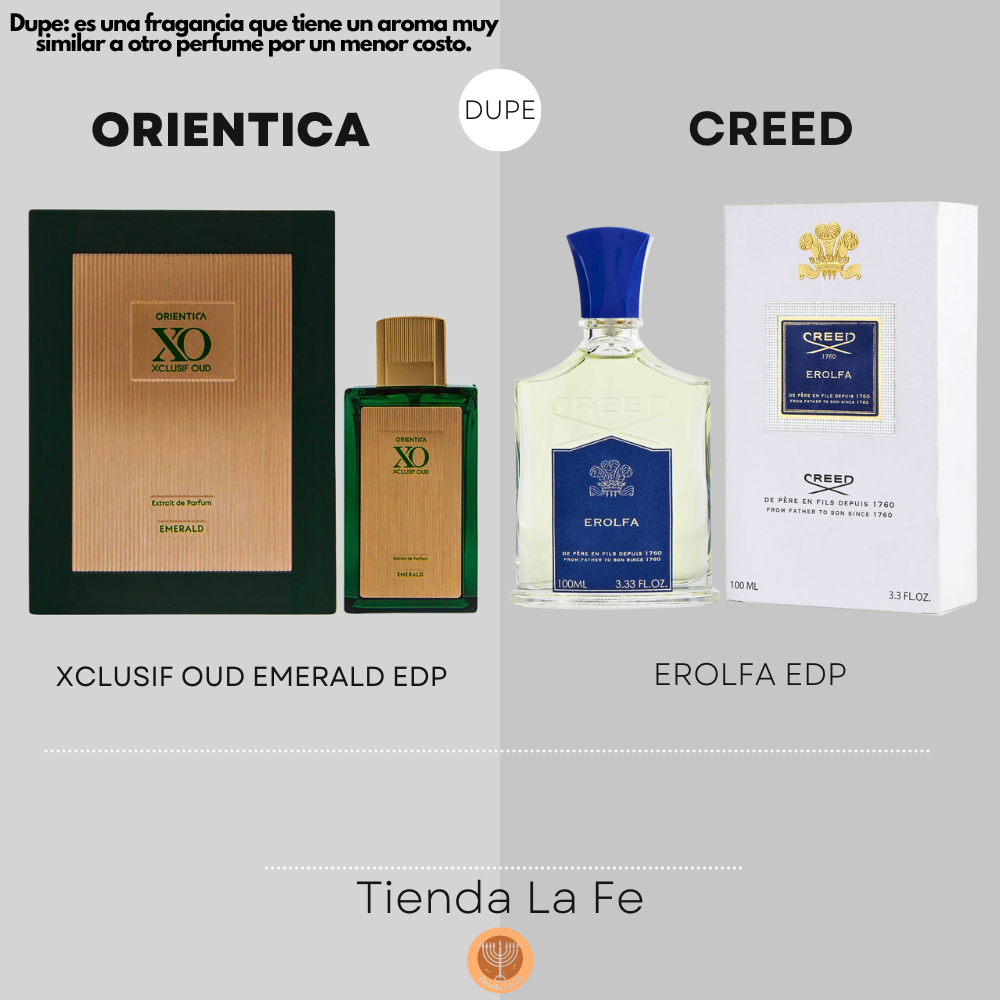 ORIENTICA XCLUSIF OUD EMERALD EDP 60ML (U) (DUPE CREED EROLFA EDP)