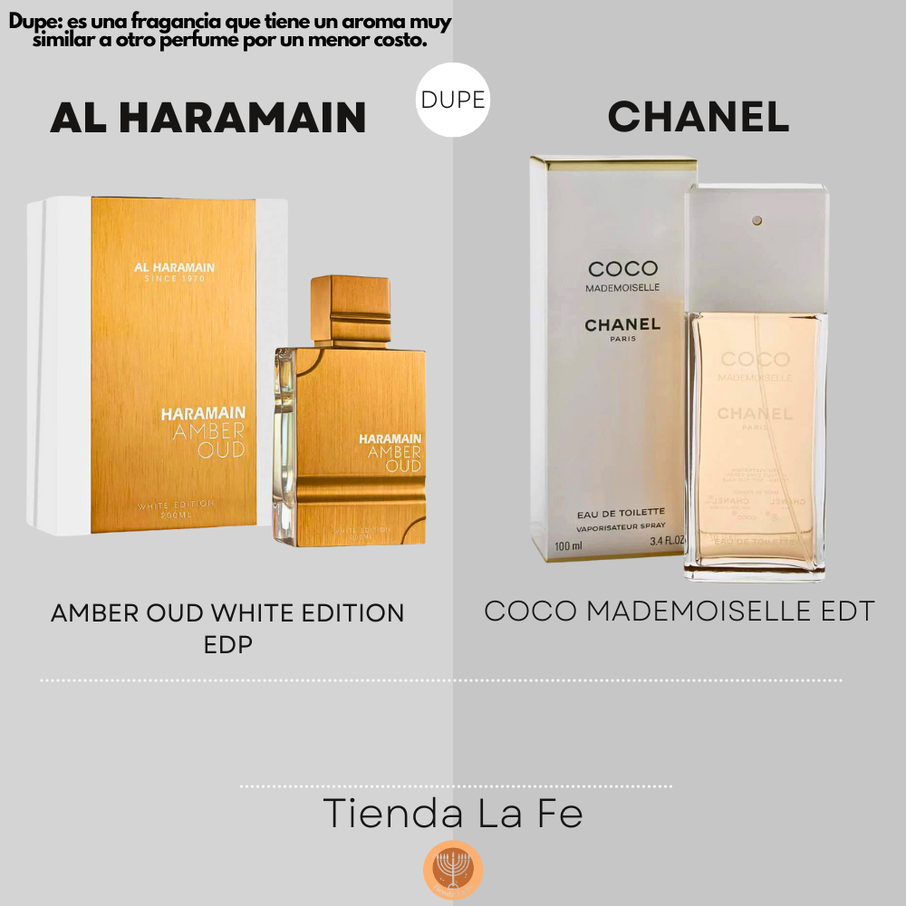 AL HARAMAIN AMBER OUD WHITE EDITION EDP 200ML (U) (DUPE