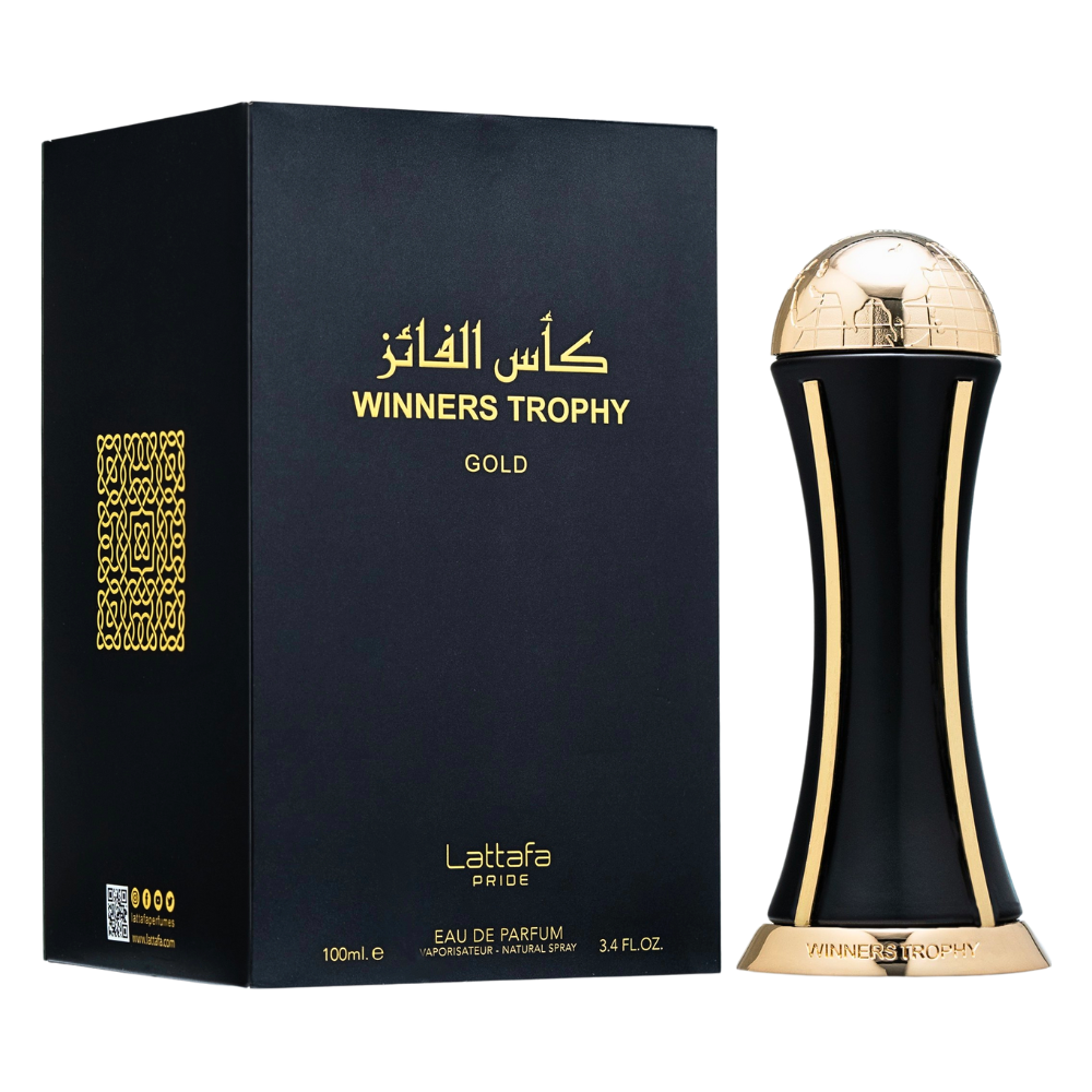 LATTAFA WINNERS TROPHY GOLD EDP 100ML (U) (DUPE ROSENDO MATEU OLFACTIVE EXPRESSIONS N7 PATCHOULI,OUD, VANILLA EDP)