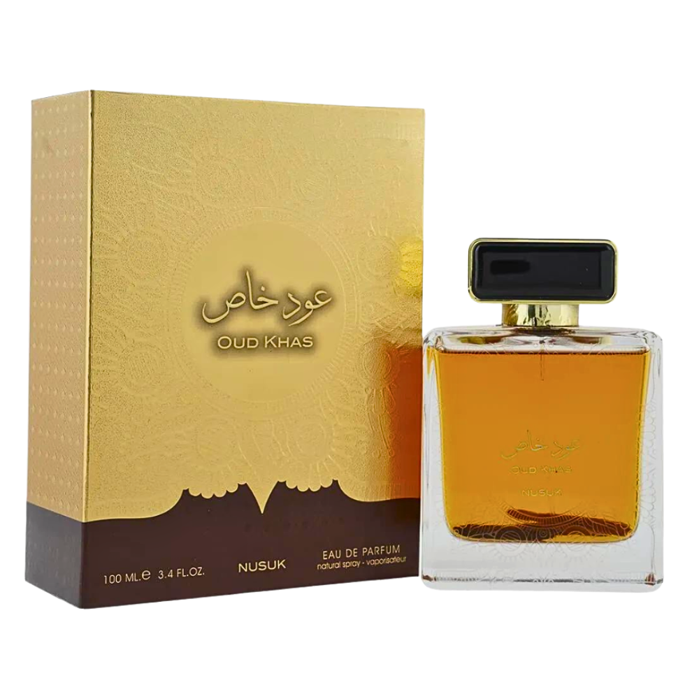 NUSUK OUD KHAS EDP 100ML (U) (DUPE BOND NO 9 NEW YORK AMBER EDP)