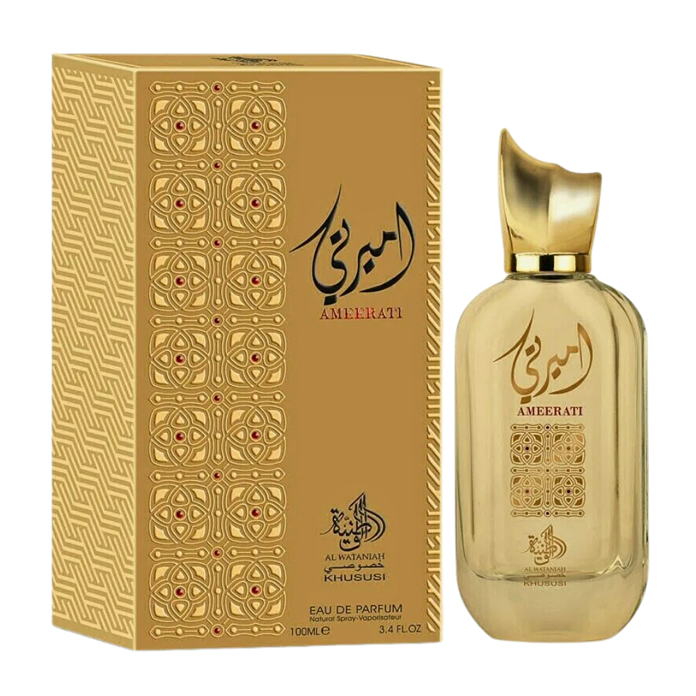 AL WATANIAH AMEERATI EDP 100ML (M) (DUPE RALPH LAUREN WOMAN EDP)