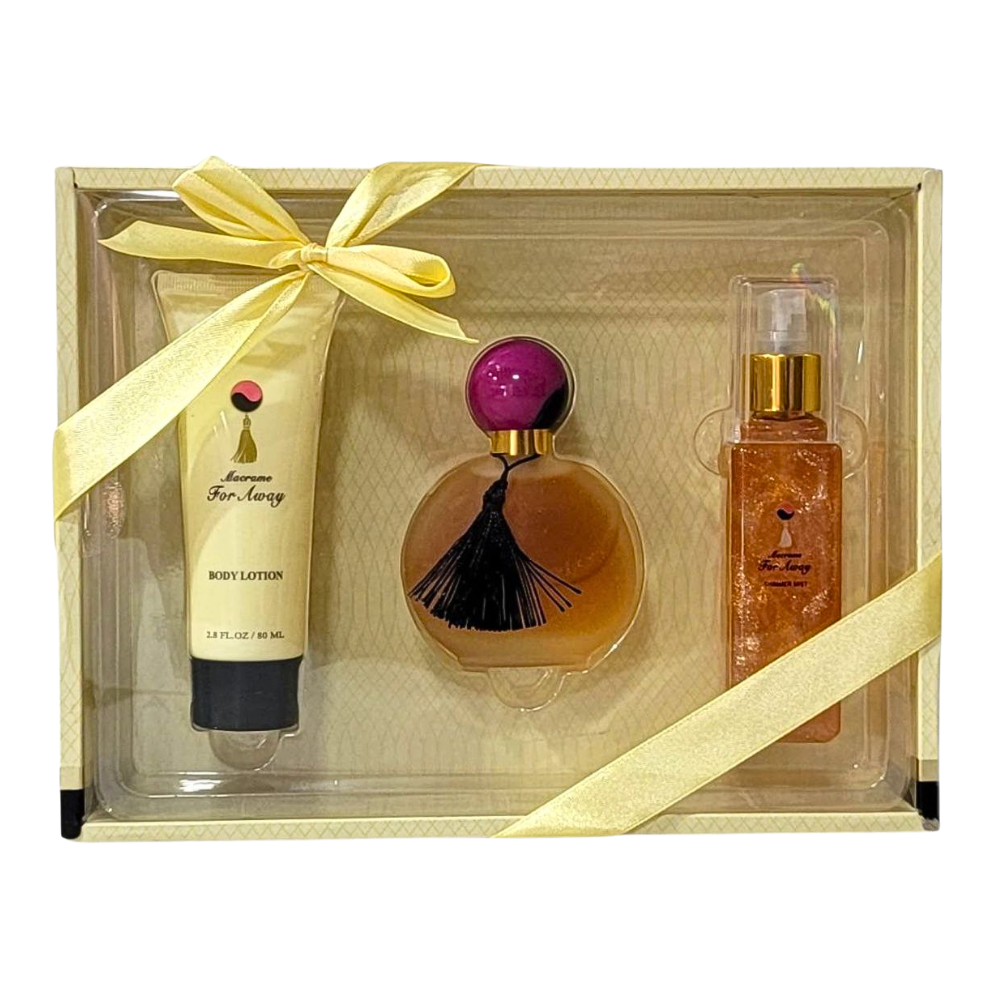 SET MACRAME FOR ALWAY EDP 100ML, BODY LOTION 80ML, SHOWER GEL 80ML (M)