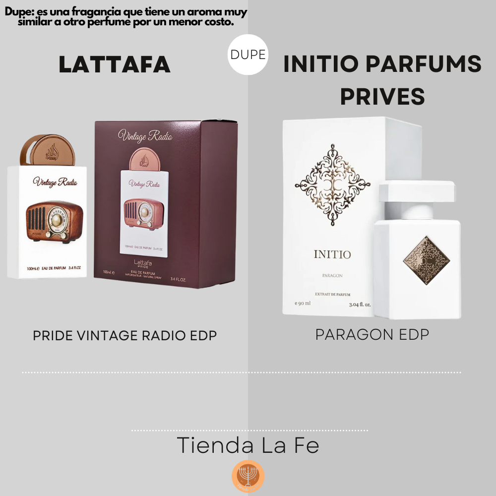 LATTAFA PRIDE VINTAGE RADIO EDP 100ML (U) (DUPE INITIO PARFUMS PRIVES PARAGON EDP)