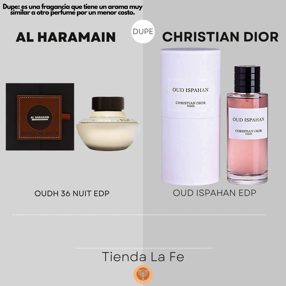 AL HARAMAIN OUDH 36 NUIT EDP 75ML (U) (DUPE CHRISTIAN DIOR OUD ISPAHAN EDP)