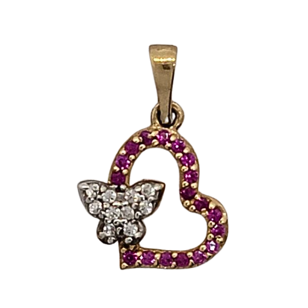 ODIJE754B FORMA CORAZON Y MARIPOSA