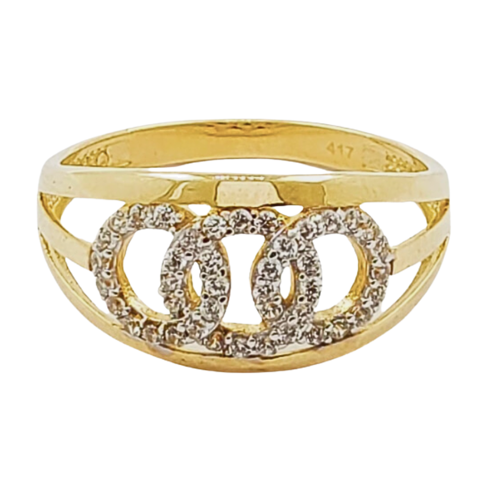 OANI819$8 FORMA CIRCULOS ENLAZADOS