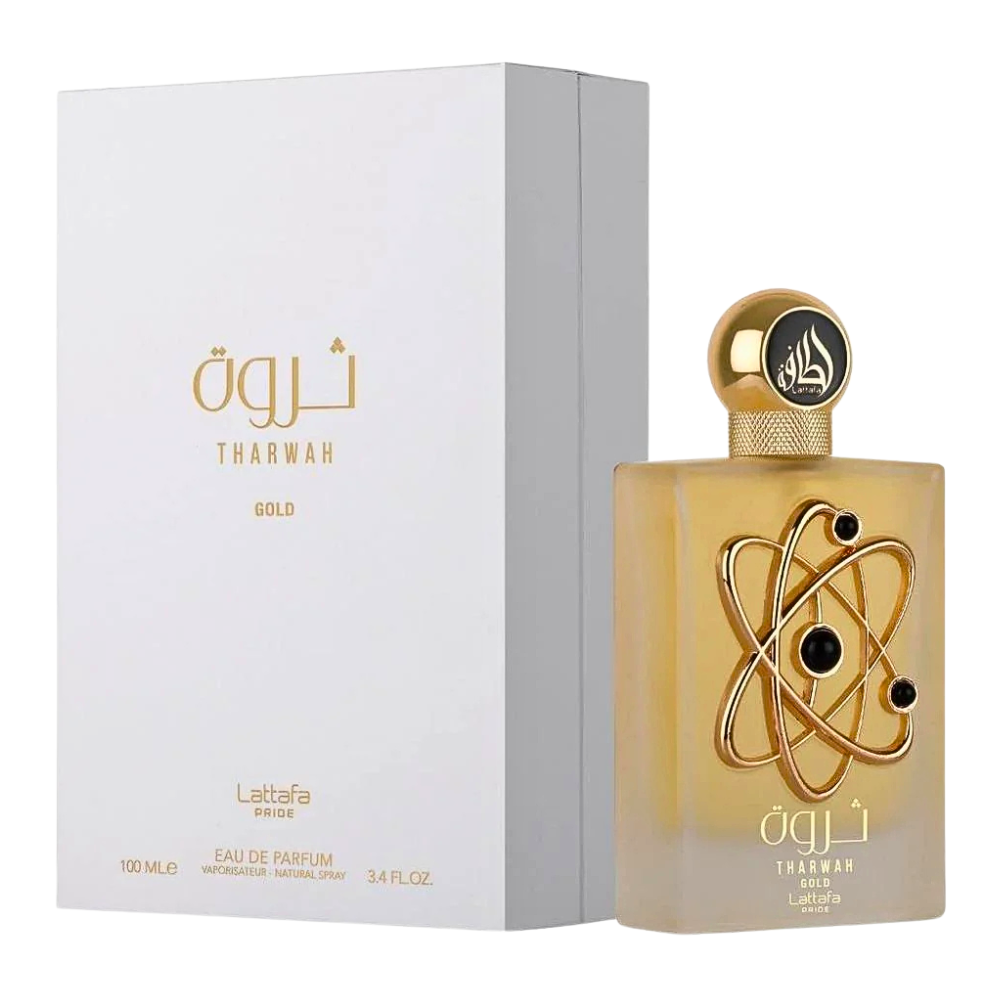 LATTAFA THARWAH GOLD EDP 100ML (M) (DUPE YVES SAINT LAURENT LIBRE INTENSE EDP)