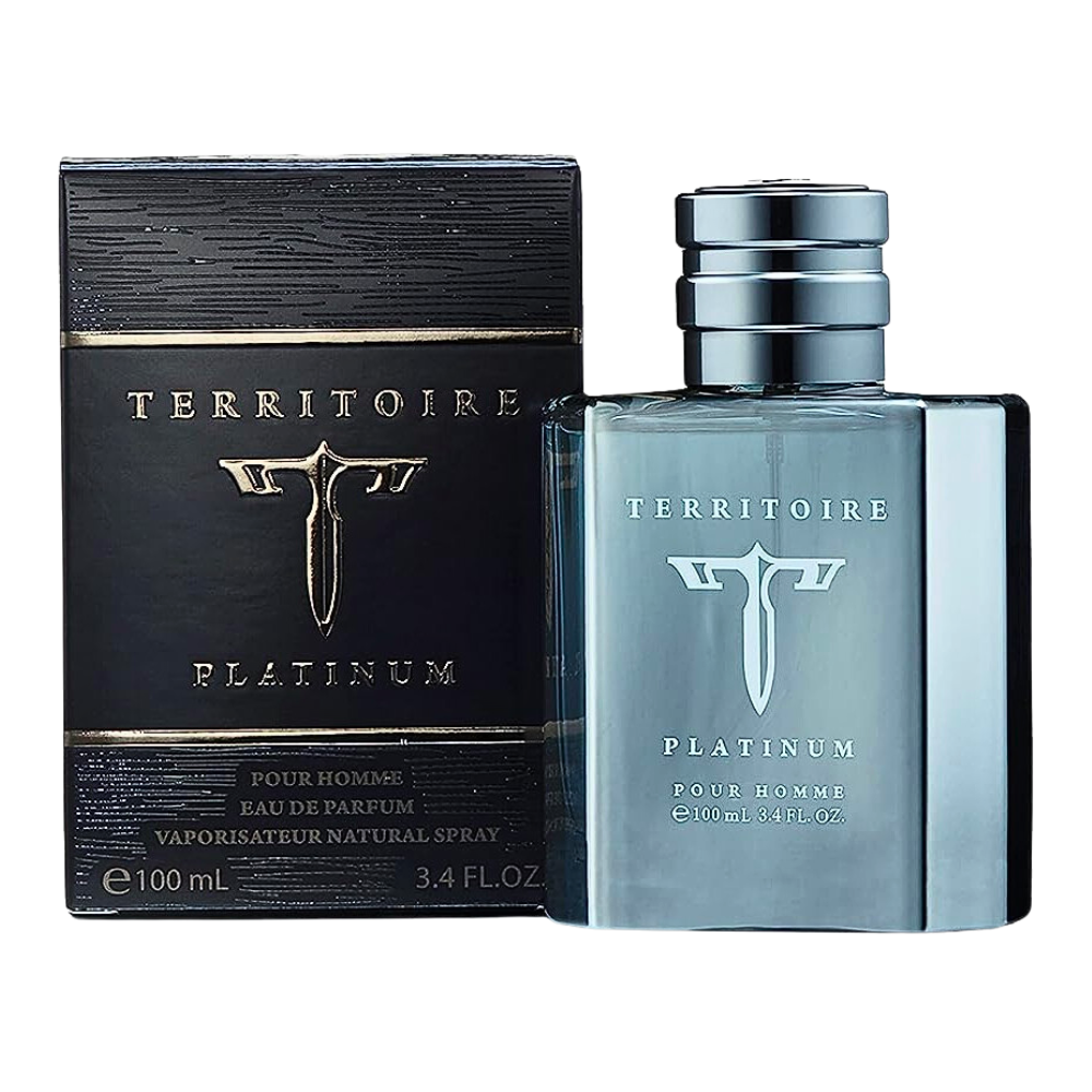 TERRITOIRE PLATINUM POUR HOMME EDP 100ML (H) (DUPE PACO RABANNE INVICTUS EDT)
