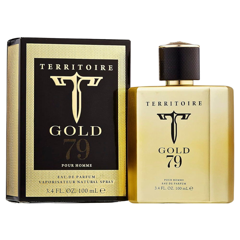 TERRITOIRE GOLD 79 POUR HOMME EDP 100ML (H) (DUPE PACO RABANNE 1 MILLION EDT)