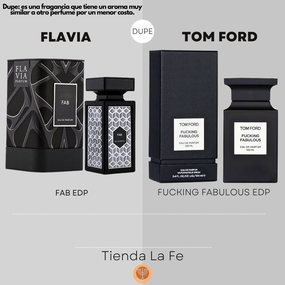 FLAVIA FAB EDP 90ML (H) (DUPE TOM FORD FUCKING FABULOUS EDP)