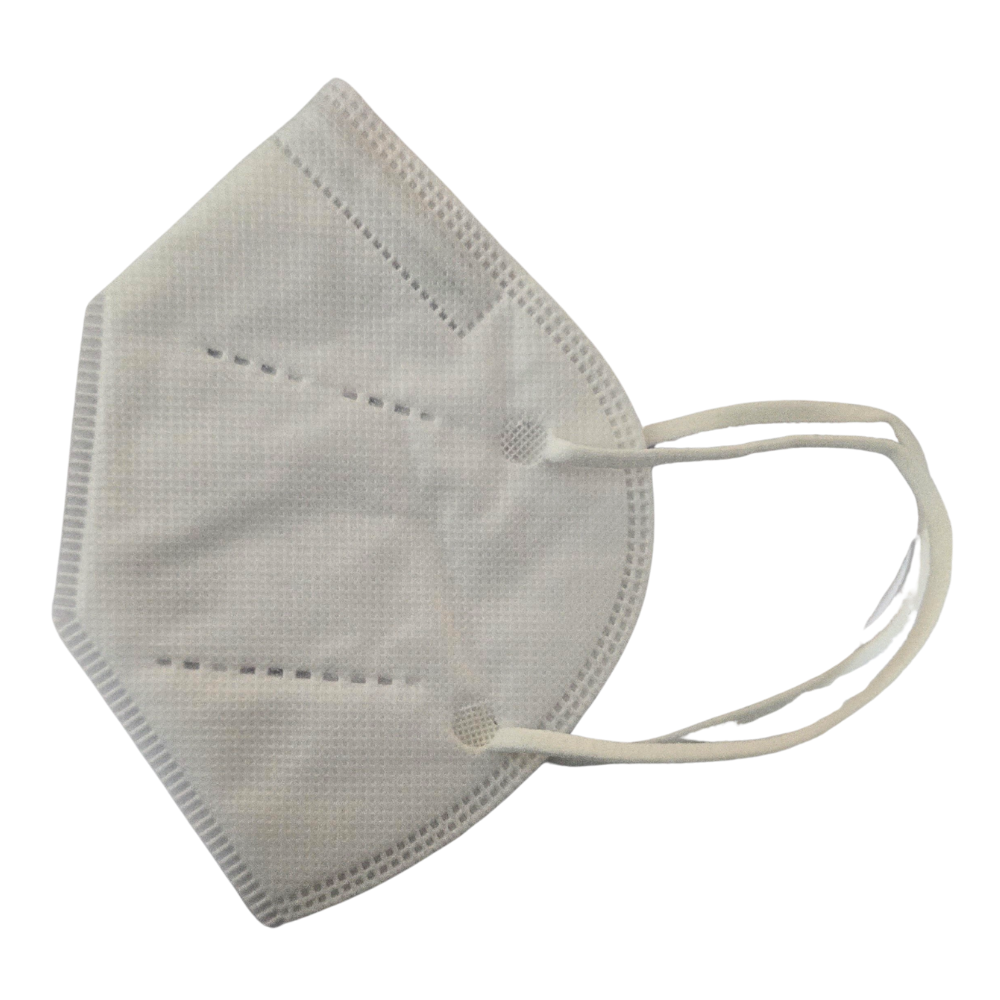 MASCARILLA KN95 PARA ADULTO COLOR BLANCO 1UND FFP2 NR V.SHINE