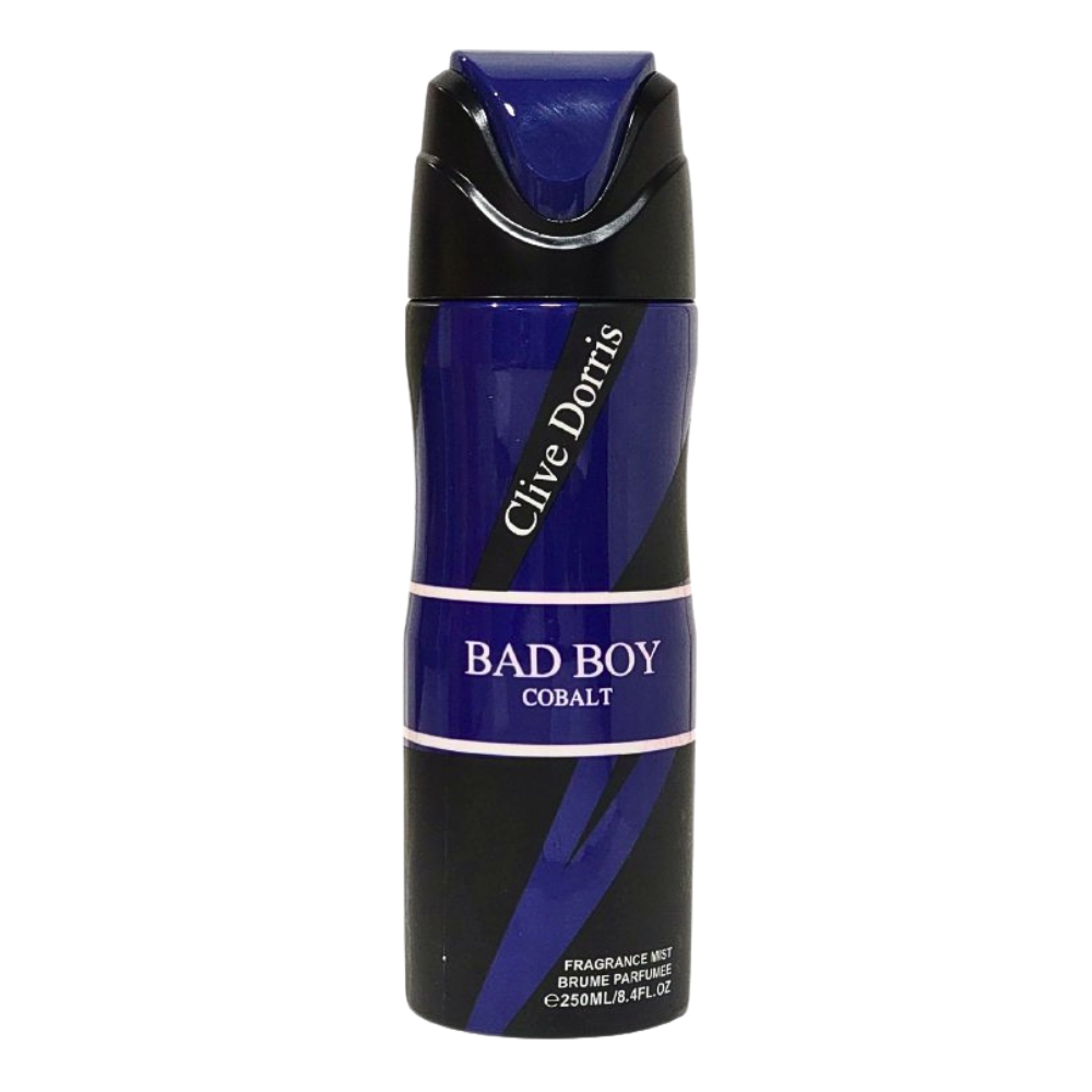 SPRAY PERFUMADO CONCENTRADO BAD BOY COBALT CLIVE DORRIS 250ML (H)