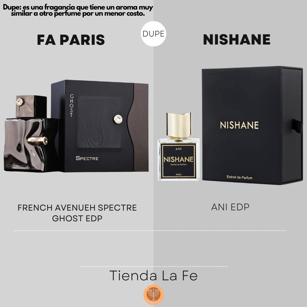 FA PARIS FRENCH AVENUEH SPECTRE GHOST EDP 80ML (H) (DUPE NISHANE ANI EDP)