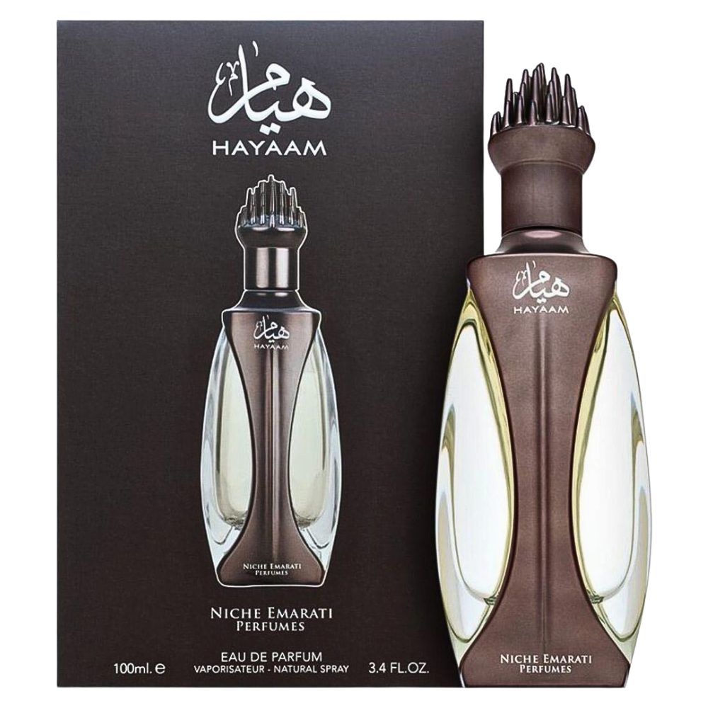 LATTAFA NICHE EMARATI PERFUMES HAYAAM EDP 100ML (H) (DUPE ORTO PARISI MEGAMARE EDP)