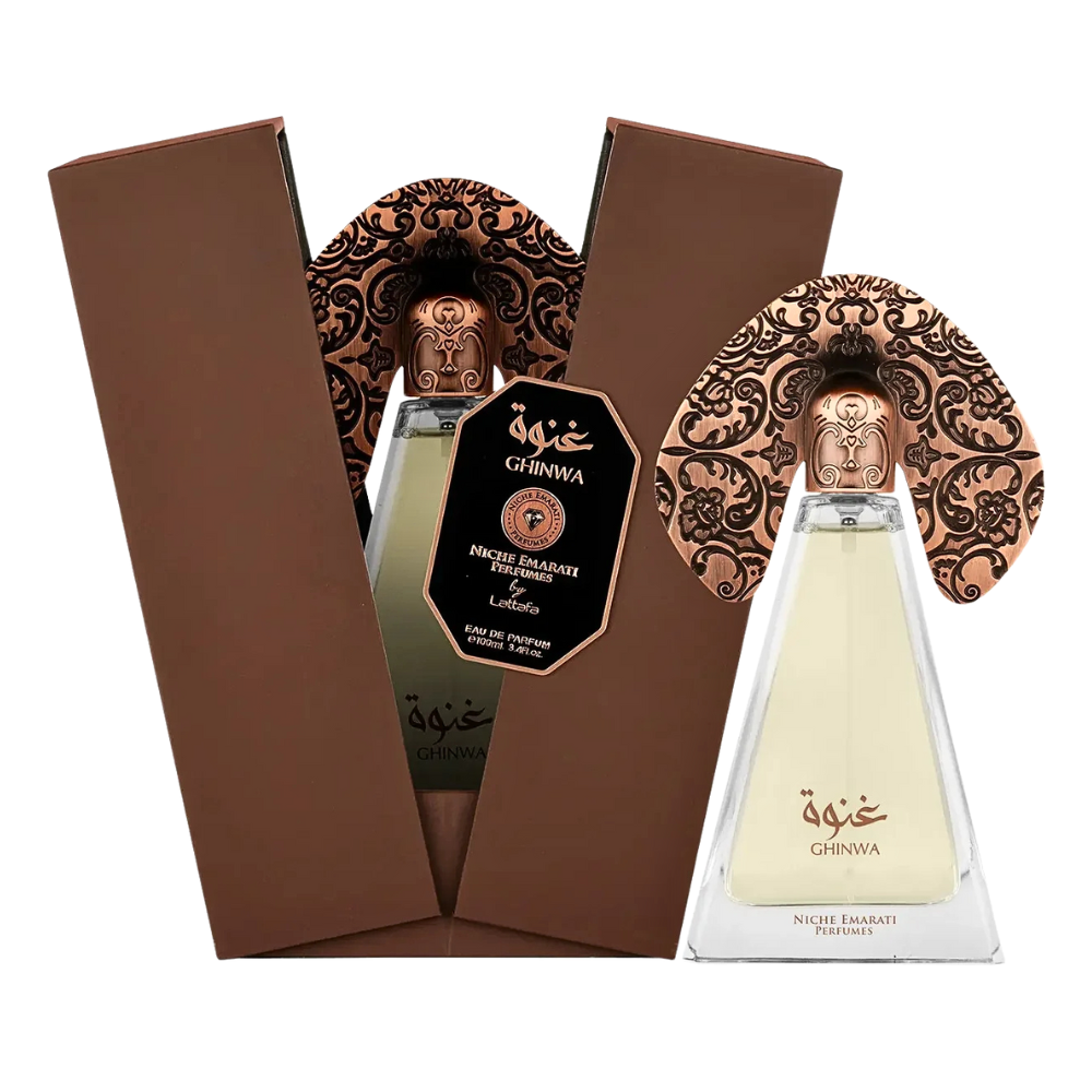 LATTAFA NICHE EMARATI PERFUMES GHINWA EDP 100ML (U) (DUPE MAISON FRANCIS KURKDJIAN BACCARAT ROUGE 540 EXTRAIT EDP)