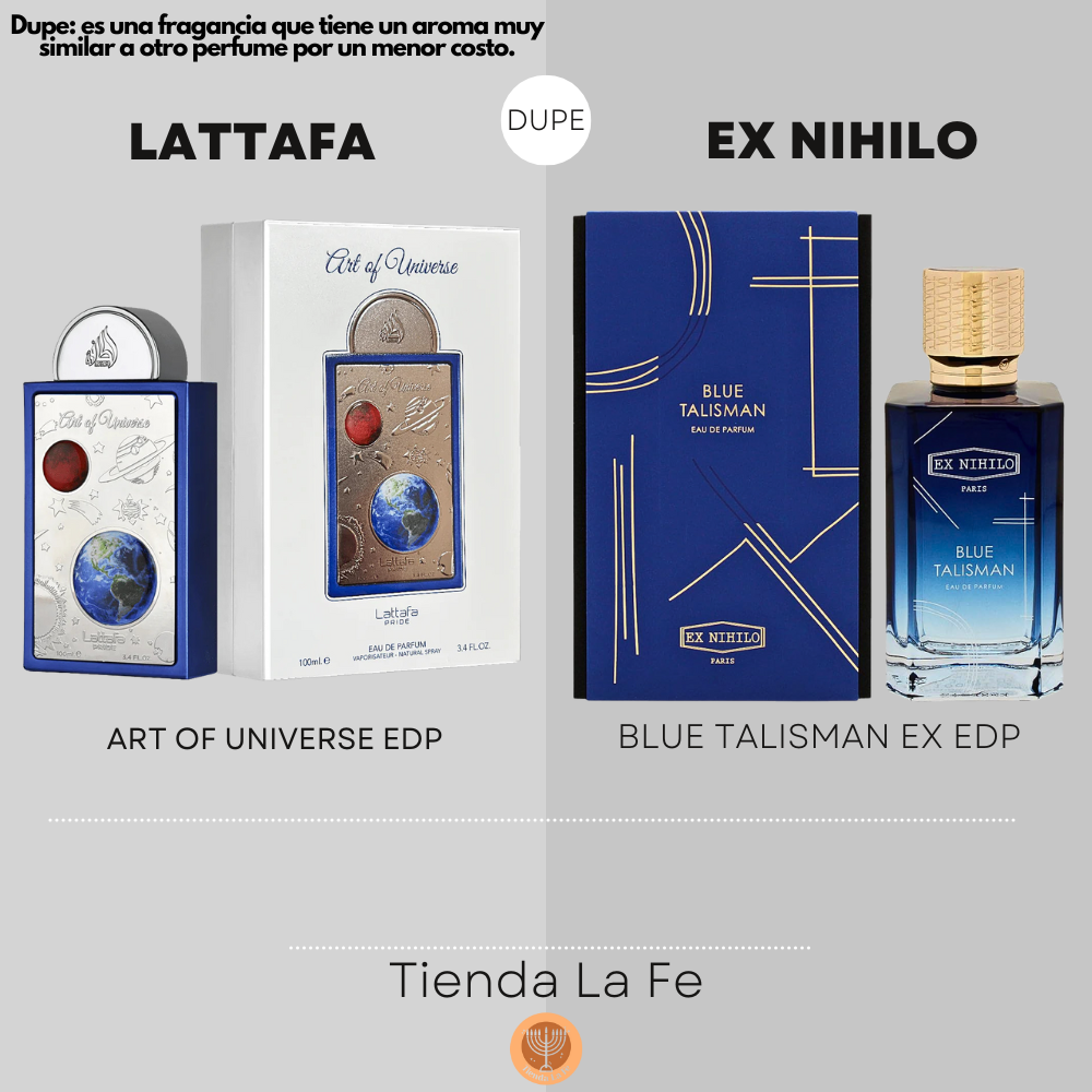 LATTAFA ART OF UNIVERSE EDP 100ML (H) (DUPE EX NIHILO BLUE TALISMAN EX EDP)