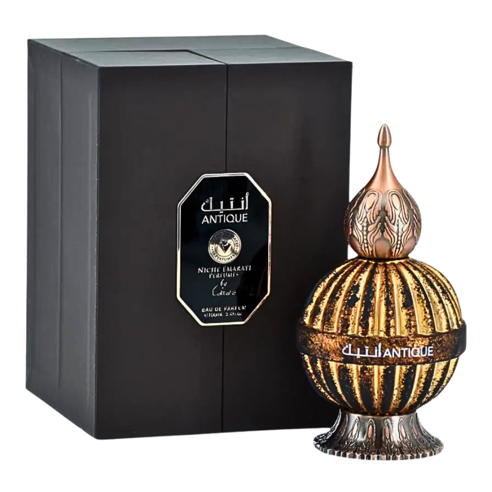 LATTAFA NICHE EMARATI PERFUMES ANTIQUE EDP 100ML (U) (DUPE BDK PARFUMS GRIS CHARNEL EXTRAIT EDP)