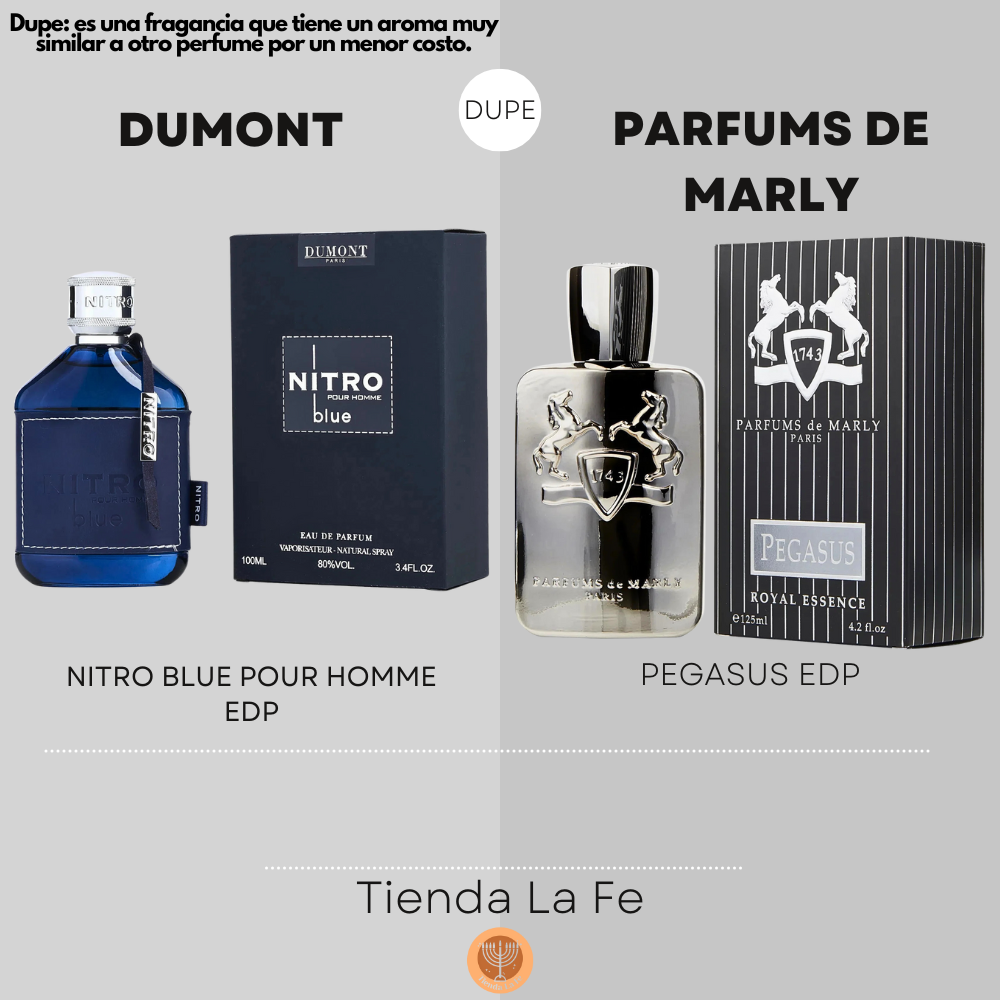 DUMONT NITRO BLUE POUR HOMME EDP 100ML (H) (DUPE PARFUMS DE MARLY PEGASUS EDP)