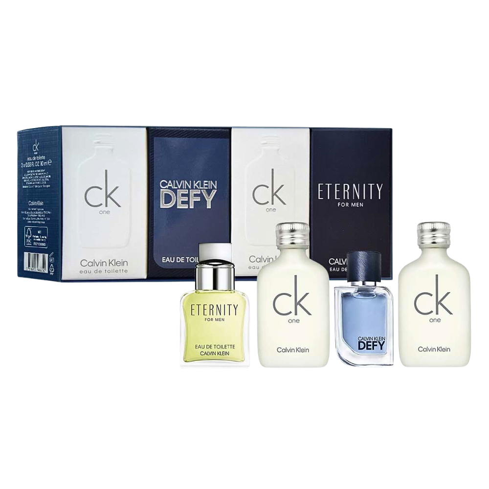 SET CALVIN KLEIN TRAVEL EXCLUSIVE EDT 10MLX3, 5ML (H)