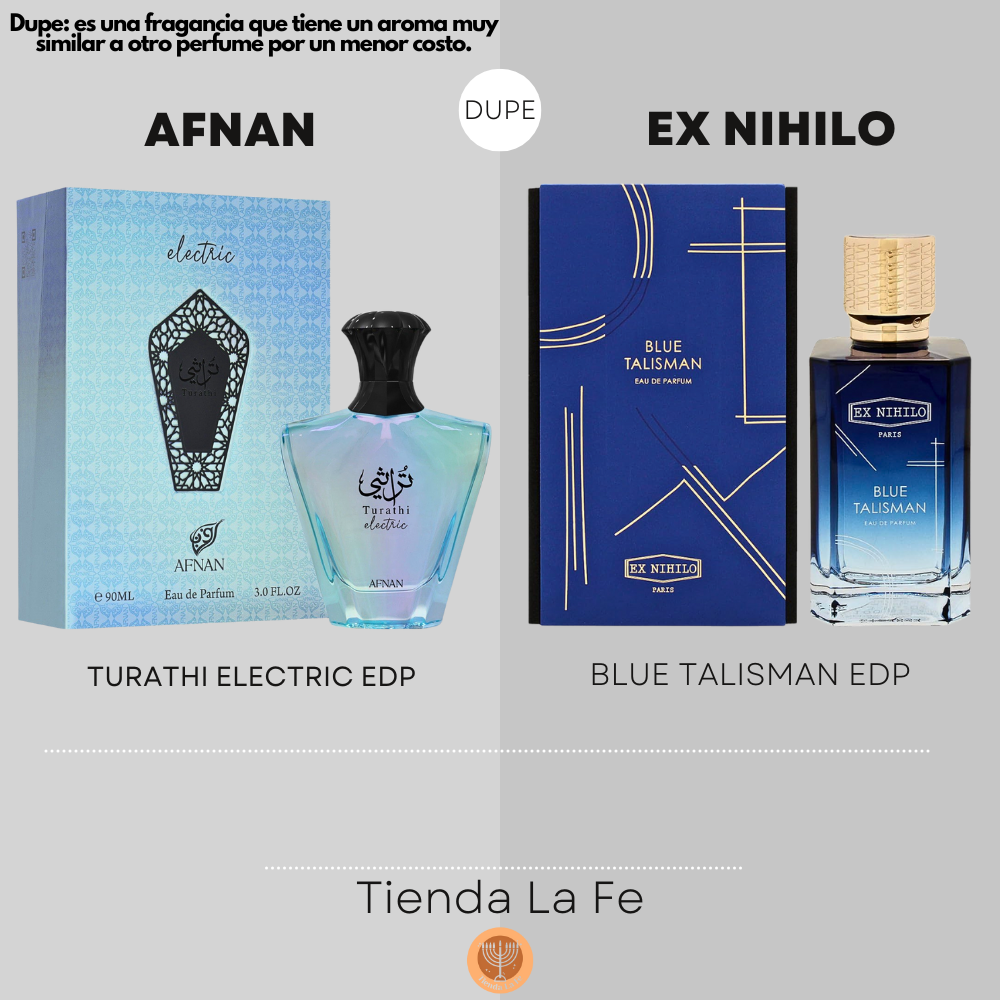 AFNAN TURATHI ELECTRIC EDP 90ML (U) (DUPE EX NIHILO BLUE TALISMAN EDP)