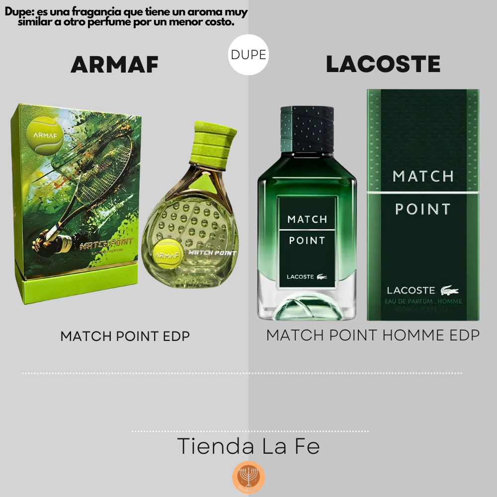 ARMAF MATCH POINT EDP 100ML (H) (DUPE LACOSTE MATCH POINT HOMME EDP)
