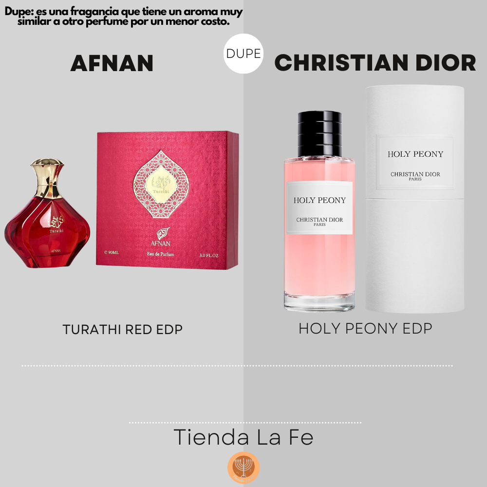 AFNAN TURATHI RED EDP 90ML (M) (DUPE CHRISTIAN DIOR HOLY PEONY EDP)