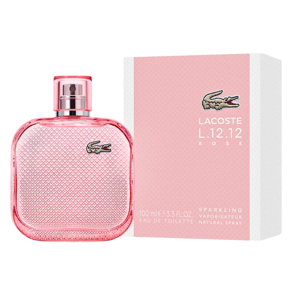 LACOSTE L.12.12 ROSE SPARKLING EDT 100ML (M)