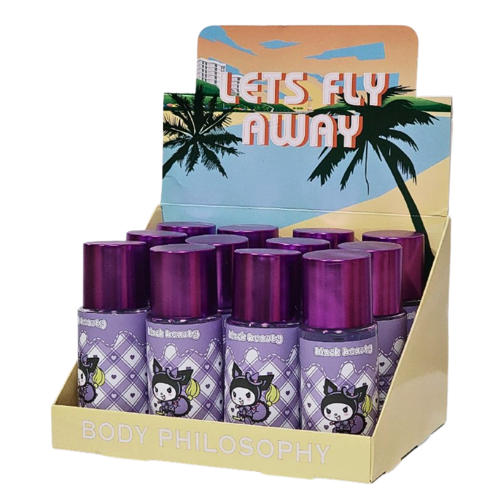 SPLASH PARA NIÑA BLACK BEAUTY LETS FLY AWAY 88ML (M)