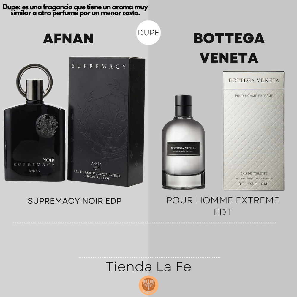 AFNAN SUPREMACY NOIR EDP 100ML (H) (DUPE BOTTEGA VENETA POUR HOMME EXTREME EDT)