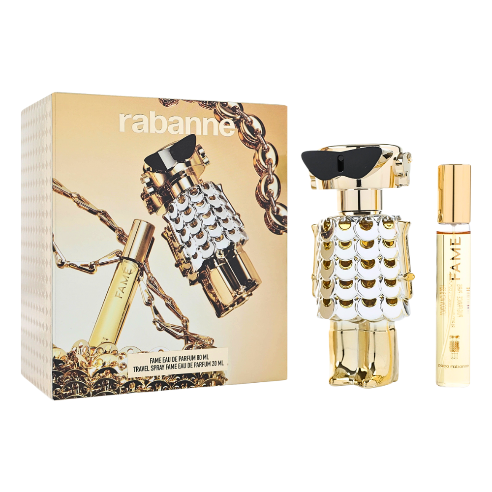 SET PACO RABANNE FAME EDP 80ML, MINI EDP 20ML (M)