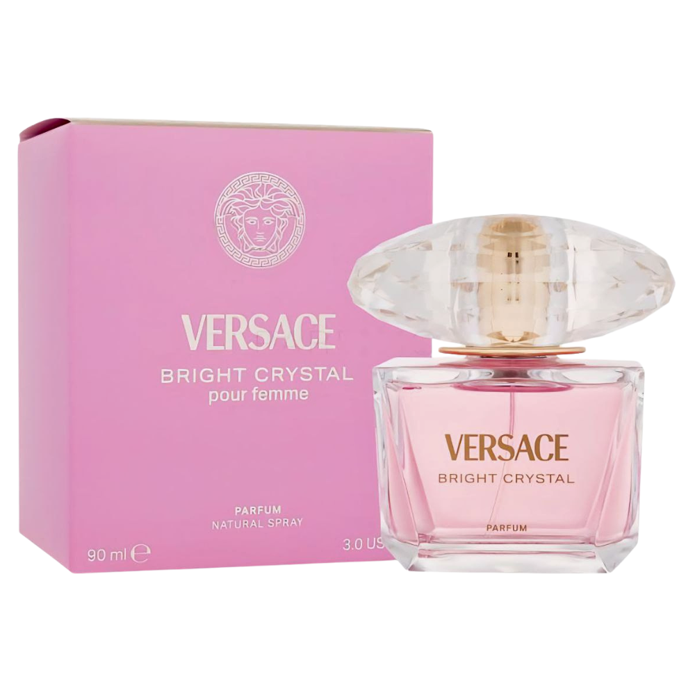 VERSACE BRIGHT CRYSTAL POUR FEMME PARFUM 90ML (M)