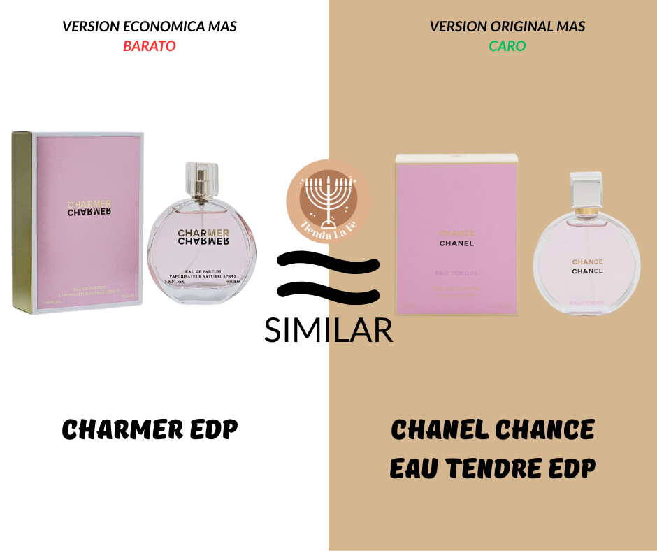 LOVALI FRAGRANCES CHARMER EDP 90ML (M) (AROMA SIMILAR CHANEL CHANCE EAU TENDRE EDP)