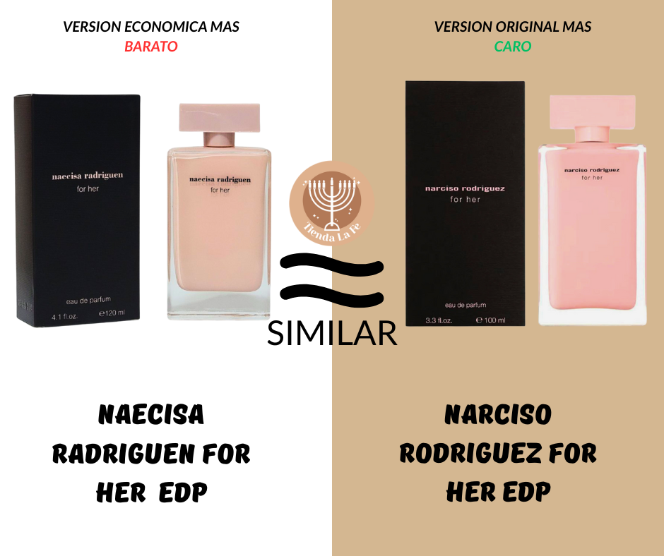 NAECISA RADRIGUEN FOR HER  EDP 120ML (M) (AROMA SIMILAR NARCISO RODRIGUEZ FOR HER EDP)